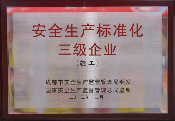 安全生产标准化三级企业2013.png